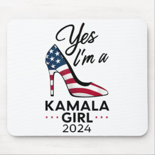 Yes Im A Kamala Girl Stilettos High Heel Harris 20 Mouse Pad