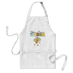 YES I'm a Nurse T-shirts and Gifts Standard Apron