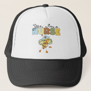 YES I'm a Nurse T-shirts and Gifts Trucker Hat