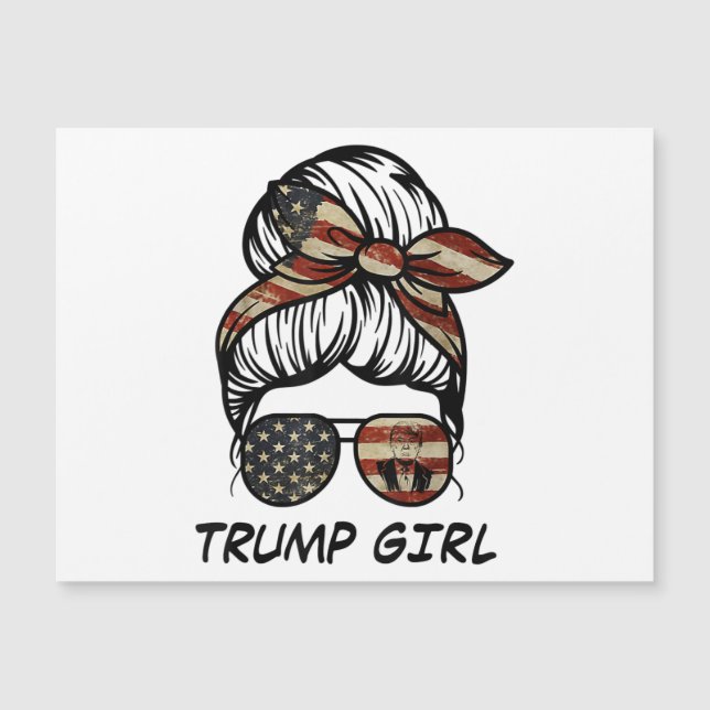 Yes I'm A Trump Girl Get Over It - Trump 2024 Elec (Front)