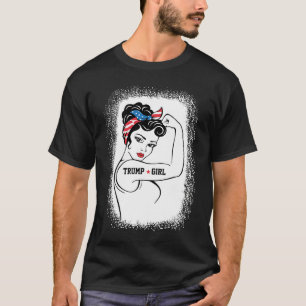 Yes I'm A Trump Girl Get Over It Trump 2024 Elect T-Shirt