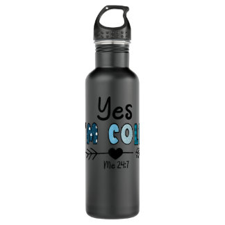 Yes I'm Cold Me 24 7 Funny Quote Sarcastic Retro 710 Ml Water Bottle