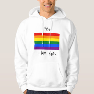 Yes I'm Gay Hoodie
