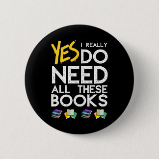 yes ireally do all these books 6 cm round badge