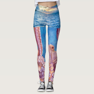 Yes, It Is an Octopus Women's Leggings Beach