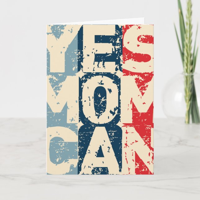 Yes Mum Can Card (Front)