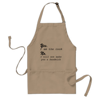 Yes... No... Standard Apron