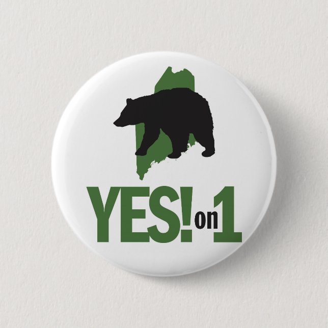 Yes on 1! Button (Front)