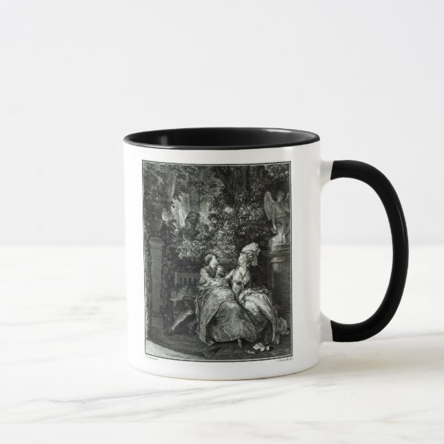 Yes or No? 1781, engraved by N. Thomas Mug (Right)
