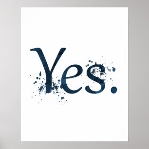 Yes Poster