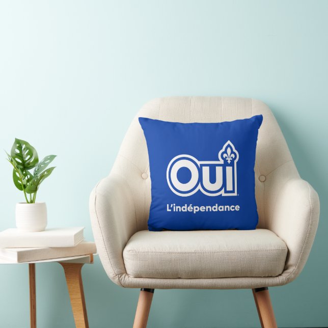 YES-Québec referendum Cushion (Chair)