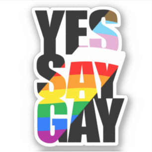 YES SAY GAY