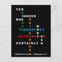 YES SHE CAN Congratulations STEM