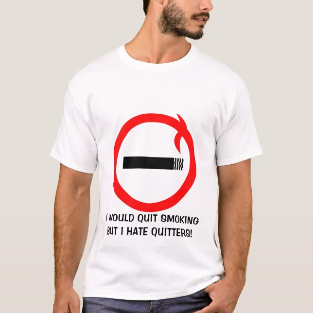 Yes Smoking T-Shirt (Front)