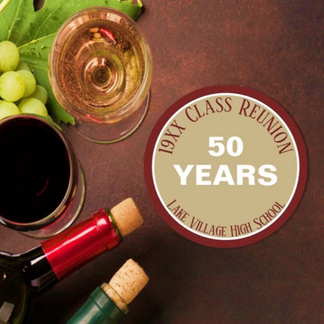 YES! Special 50th class reunion coaster (Creator Uploaded)