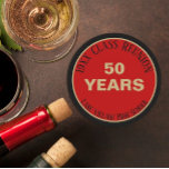 YES! Special 50th class reunion coaster<br><div class="desc">Buy in bulk for the whole gang!!</div>