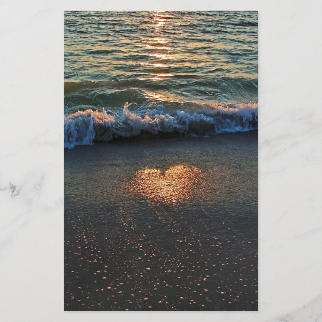 Yes, the Ocean Knows Stationery (Front)