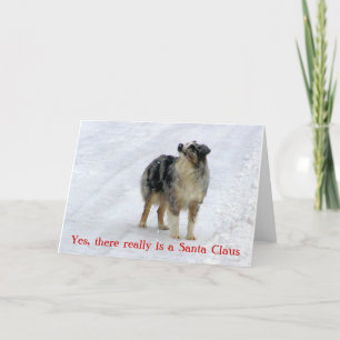 Yes, there really is a Santa Claus Greeting card