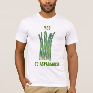 Yes to Asparagus, custom tshirts