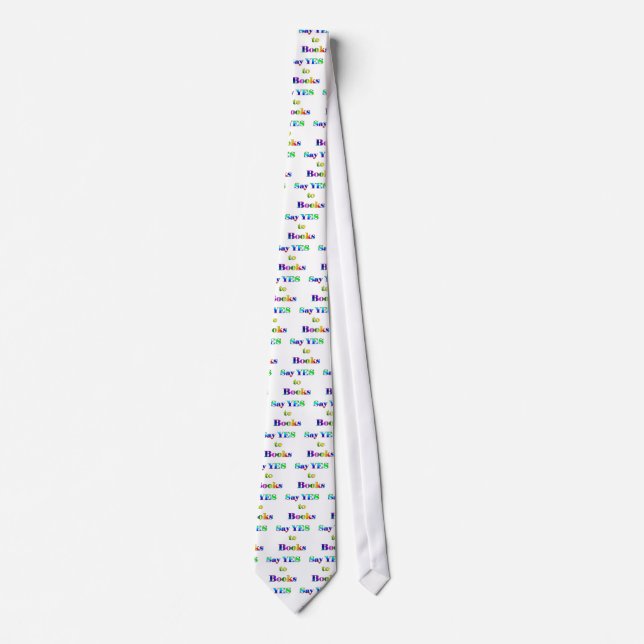 Yes to Books Tie (Front)