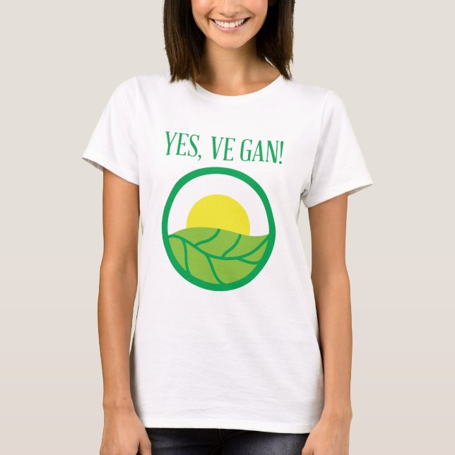 Yes VeGan! T-Shirt (Front)