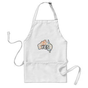Yes Vote To The Voice Uluru Statement To Parliamen Standard Apron