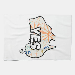 Yes Vote To The Voice Uluru Statement To Parliamen Tea Towel