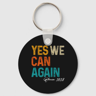 Yes We Can Again Obama For President 2028 48th Pre Key Ring