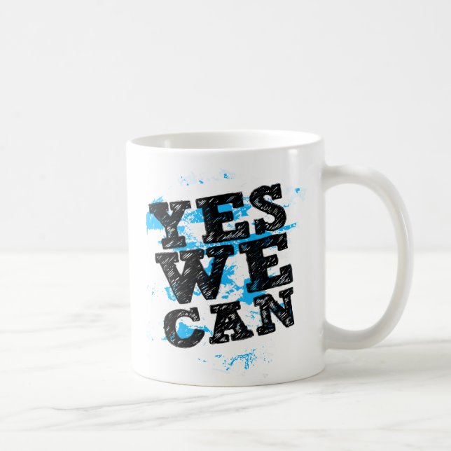 Yes We Can Barack Obama Mugs (Right)