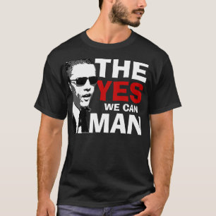 YES WE CAN BARACK OBAMA TSHIRT