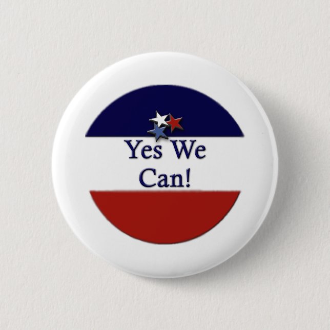 Yes We Can Button (Front)