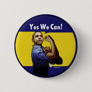 Yes We Can! Button