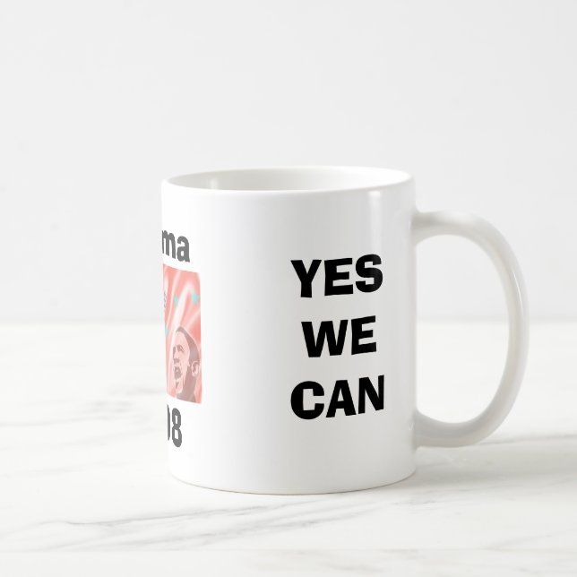 YES WE CAN! COFFEE MUG (Right)