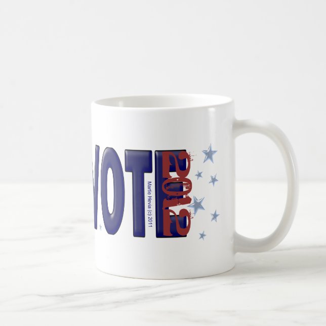 Yes We Can Do Better: Vote 2012 Coffee Mug (Right)