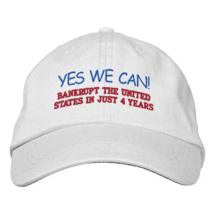 YES WE CAN! EMBROIDERED HAT