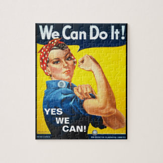 Yes we can!  Motovational Jigsaw Puzzle