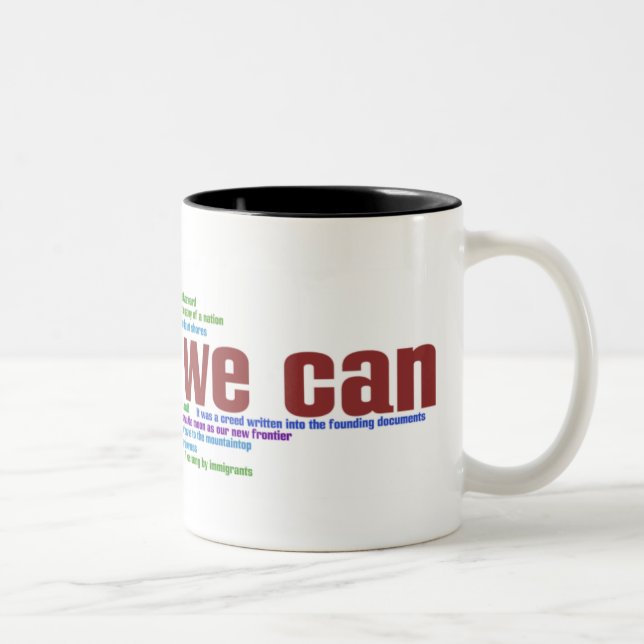 Yes We Can - Mug (Right)