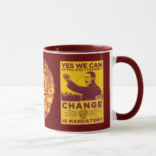 Yes We Can! Obama Spoof Mug
