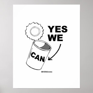 YES WE CAN OF SOUP POSTER
