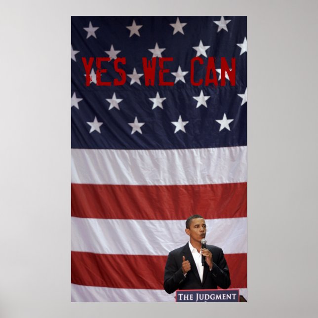 Yes We Can Poster (Front)