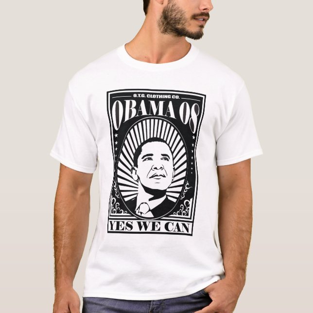Yes We Can. T-Shirt (Front)