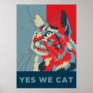 Yes We Cat Poster