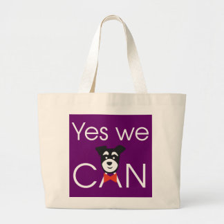 YES we DOG Large Tote Bag