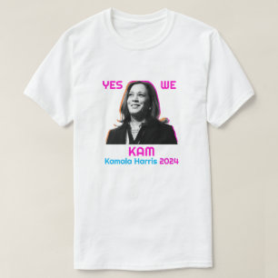 Yes We Kam Kamala Harris 2024  T-Shirt