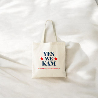 Yes We Kam Kamala Harris Tote Bag