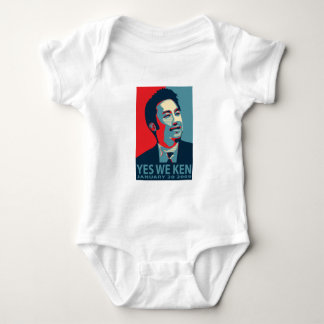 Yes We Ken (Obama) - Baby Sleeper - Customised Baby Bodysuit