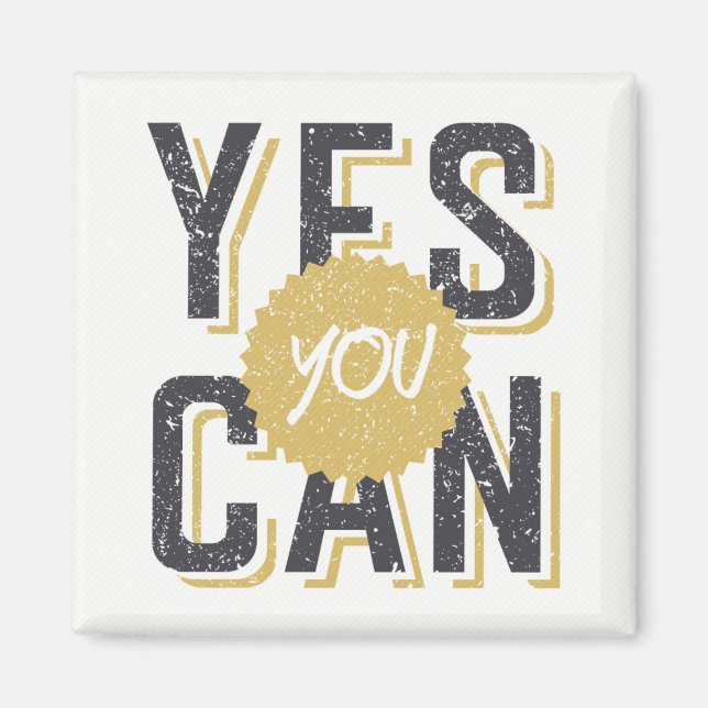 Yes You Can 3 Magnet (Front)