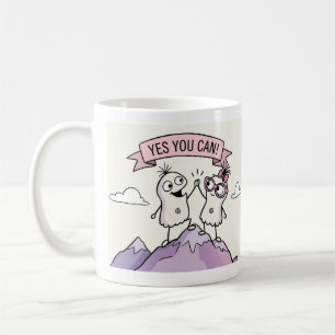 Yes You Can Funny HR Office Employee Gift Mug