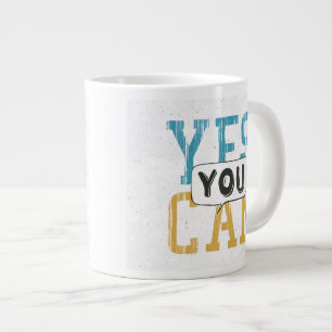 Yes You Can Large Coffee Mug