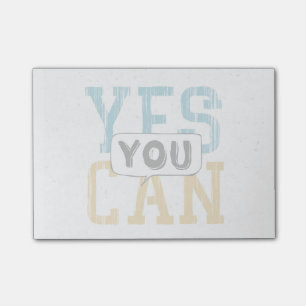 Yes You Can Post-it Notes